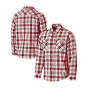 USC Trojans Men's Darius Rucker Cardinal Flannel Long Sleeve Shirt